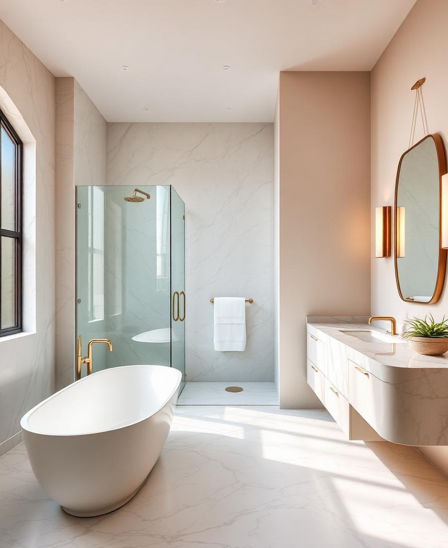 Spa bathroom renovation